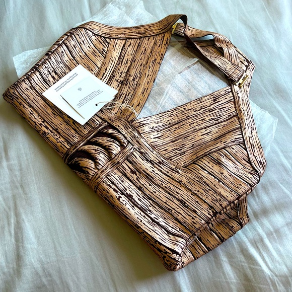 Rose Gold bandage swimsuit - Picture 5 of 6